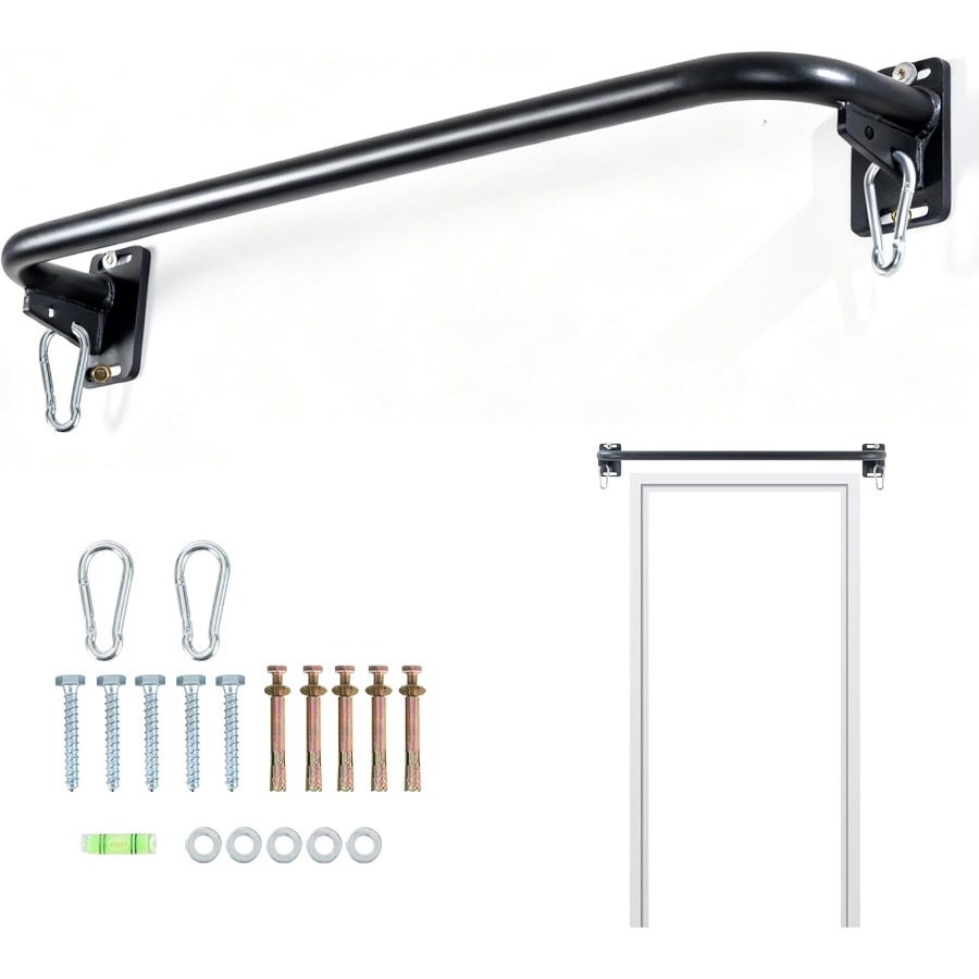 Home Security Bars - Wall Mounted Pull Up Bar, Door