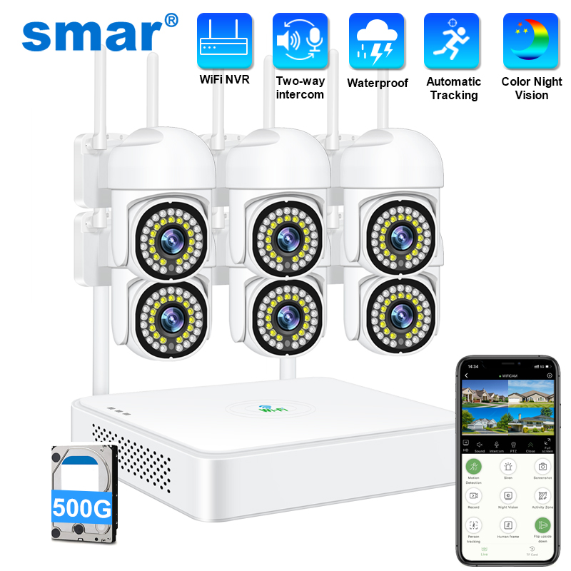 Home Security Services - Smar 3MP Wireless CCTV Security Camera