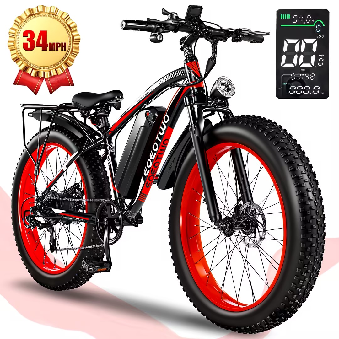 Home Security Companies - EOEOTWO 1500W Fat Tire Electric Bike