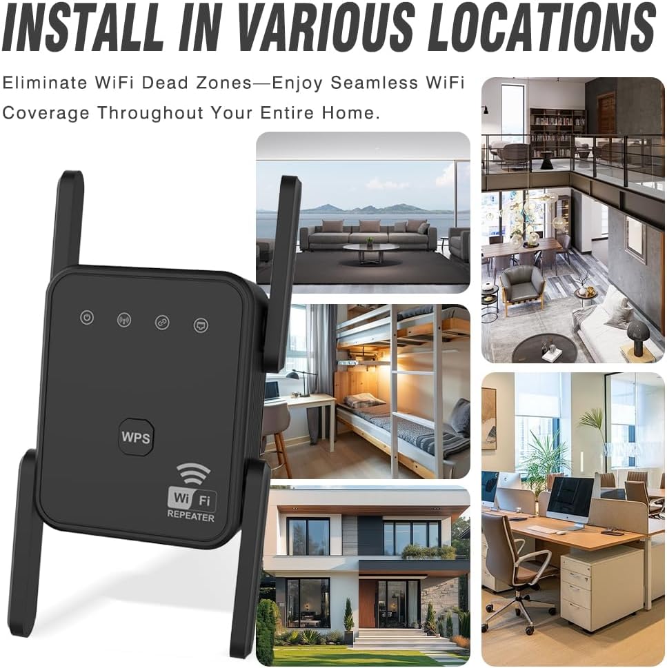 2026 New WiFi Repeater 300Mbps - Home Security Services incelemesi ve fiyatı