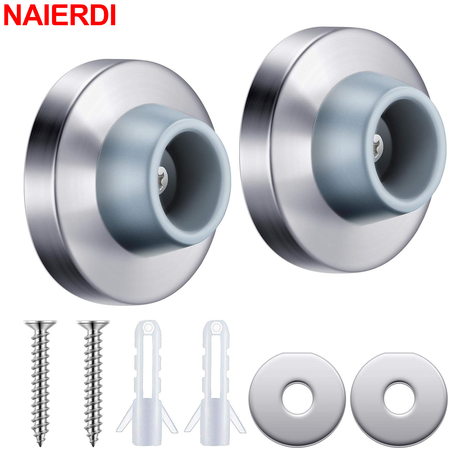 NAIERDI Rubber Door Stops Conc - Door Chain Guard incelemesi ve fiyatı