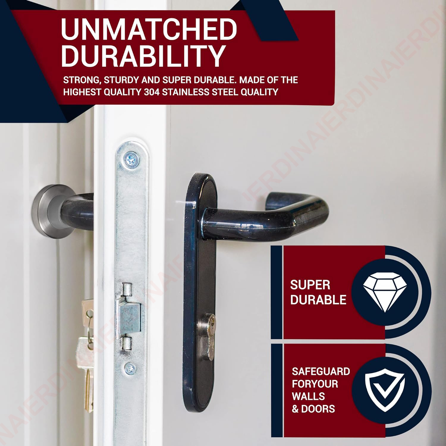 NAIERDI Rubber Door Stops Conc - Door Chain Guard incelemesi ve fiyatı