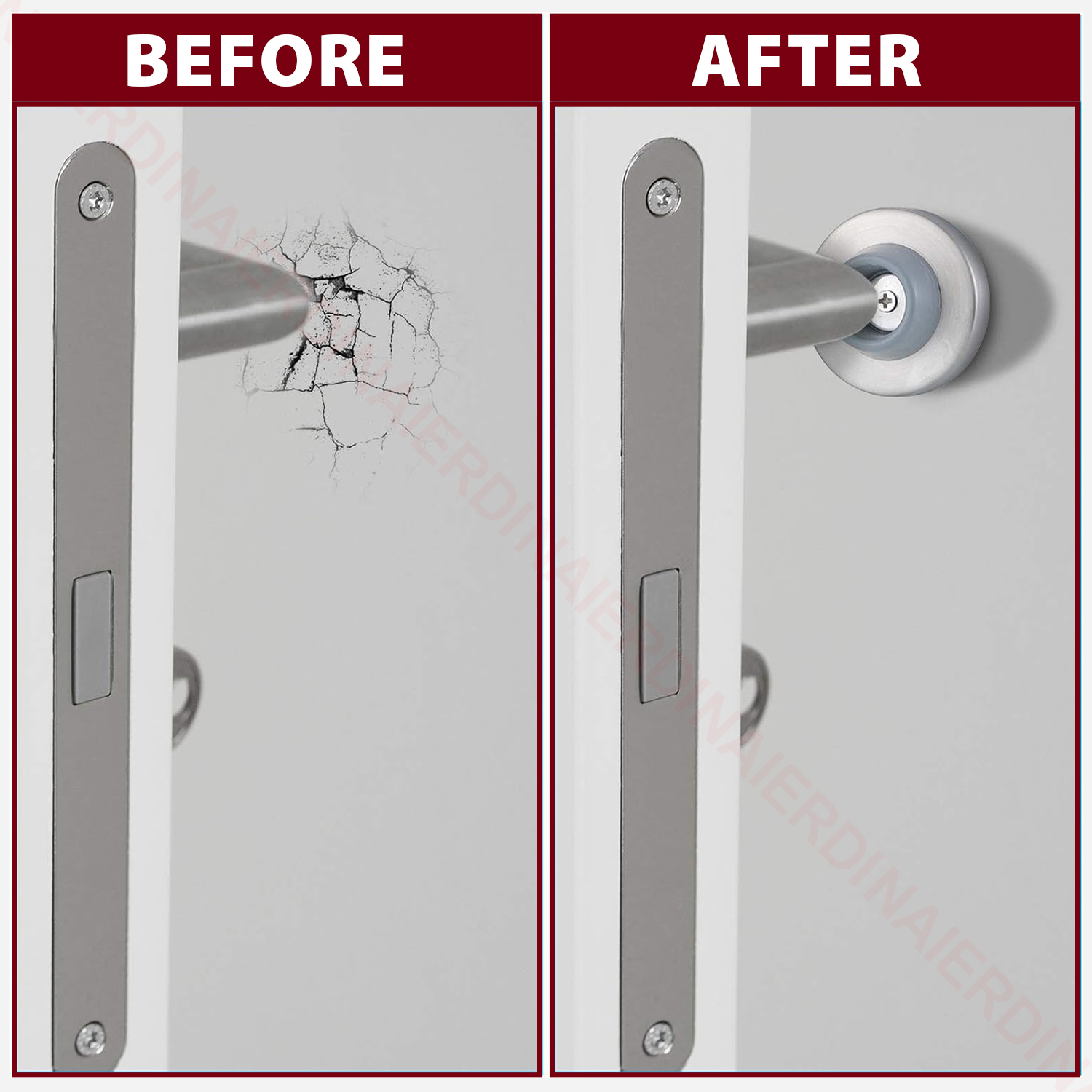 NAIERDI Rubber Door Stops Conc - Door Chain Guard incelemesi ve fiyatı