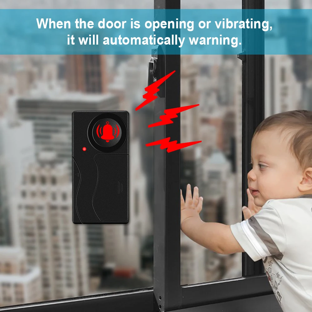 New 110dB Door And Window Vibr - Home Security News incelemesi ve fiyatı
