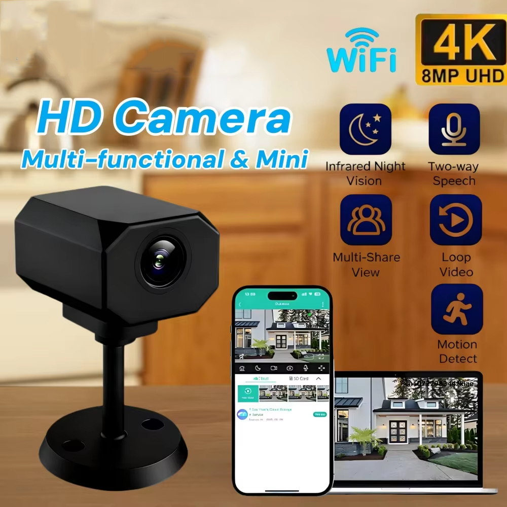 4K HD WiFi Security Camera for - Home Security News incelemesi ve fiyatı