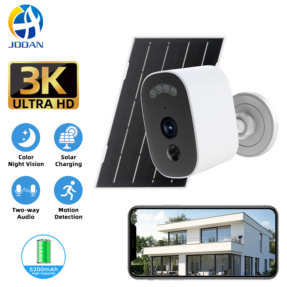 Jooan 3K HD Solar Security Cam - Home Security Services incelemesi ve fiyatı