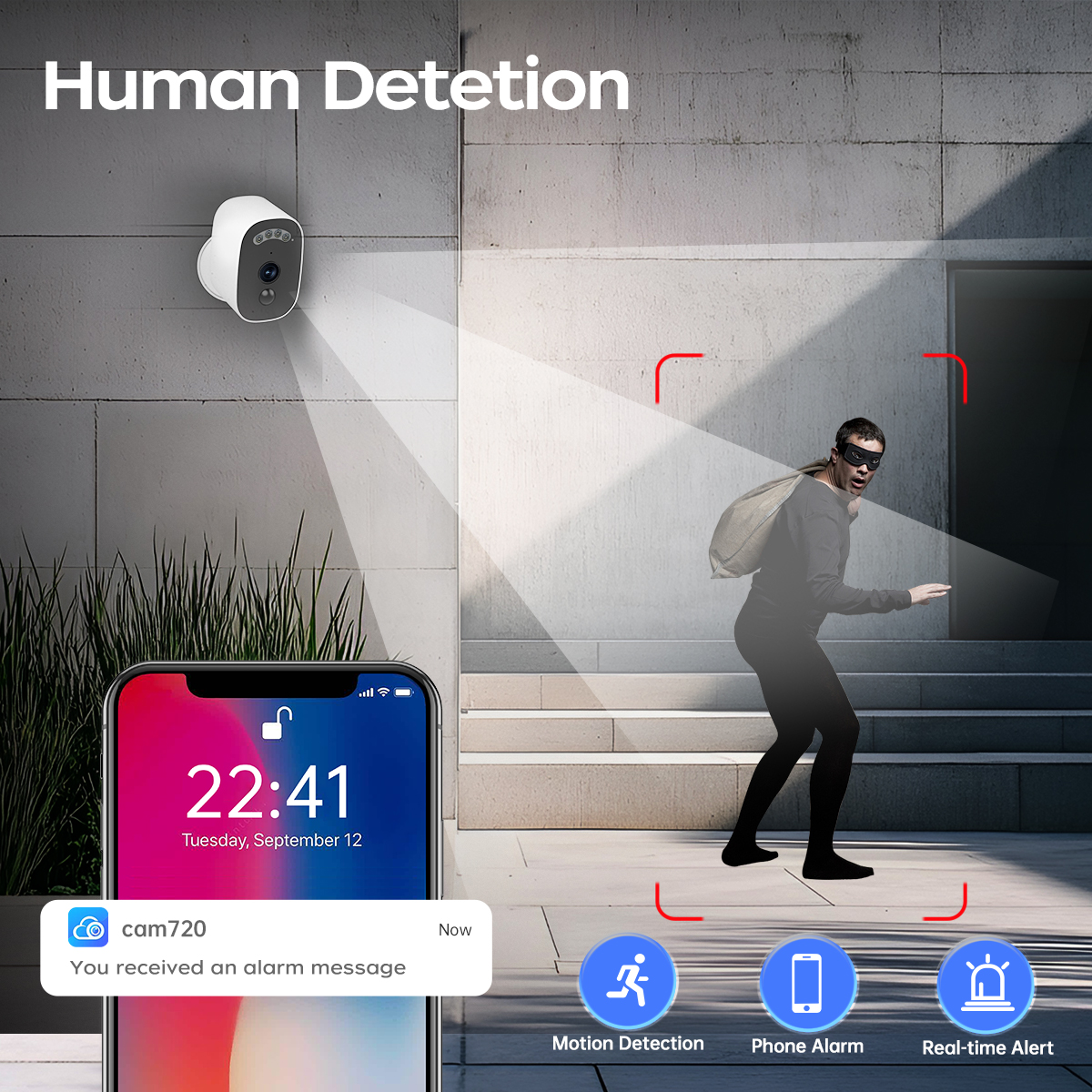 Jooan 3K HD Solar Security Cam - Home Security Services incelemesi ve fiyatı