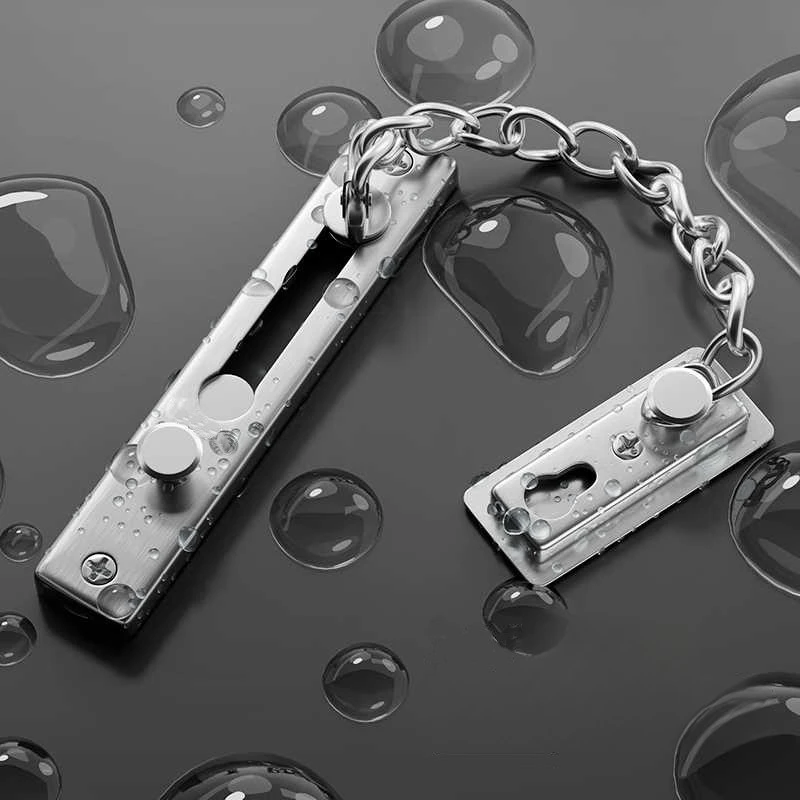 No Drill Stainless Steel Secur - Door Chain Guard incelemesi ve fiyatı