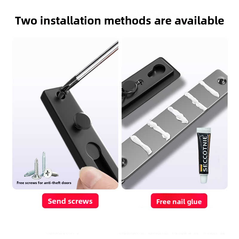 No Drill Stainless Steel Secur - Door Chain Guard incelemesi ve fiyatı