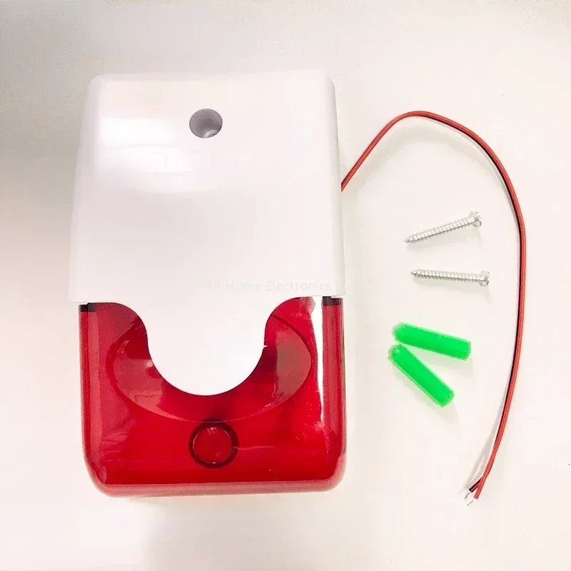 Strobe Siren Alarm 103 dB Horn - Home Security Siren incelemesi ve fiyatı