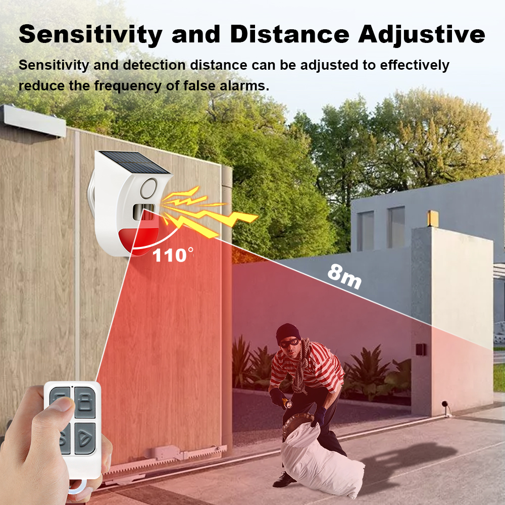 Tuya Zigbee Solar Siren Alarm  - Home Security Siren incelemesi ve fiyatı