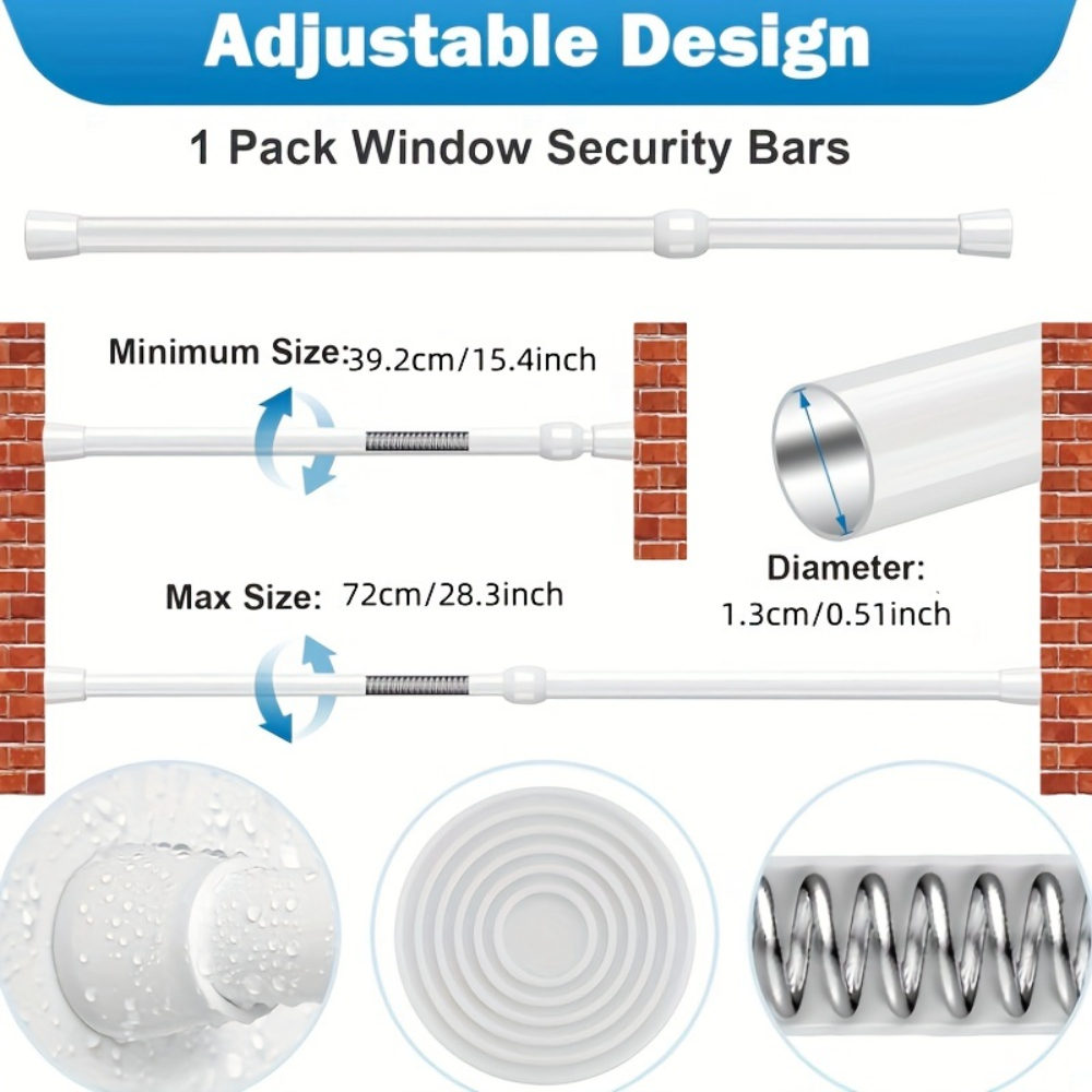 Adjustable Metal Window & Door - Home Security Bars incelemesi ve fiyatı