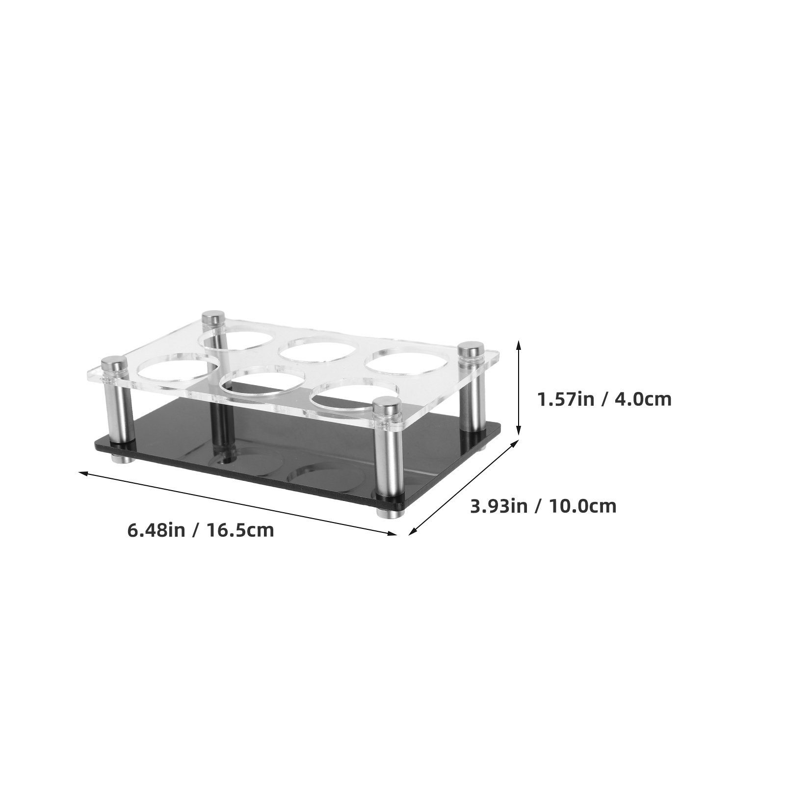 6 Holes Transparent Acrylic Sh - Home Security Bars incelemesi ve fiyatı