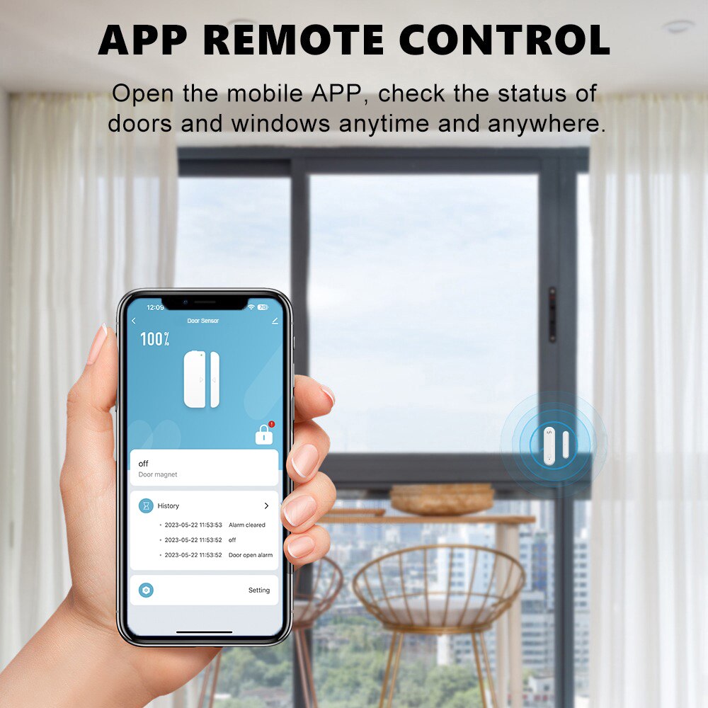 ONENUO Tuya Smart WiFi Door Se - Home Security Bars incelemesi ve fiyatı