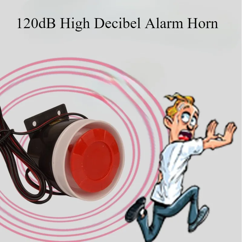120dB Buzzer Alarm Horn Anti-t - Home Security Siren incelemesi ve fiyatı