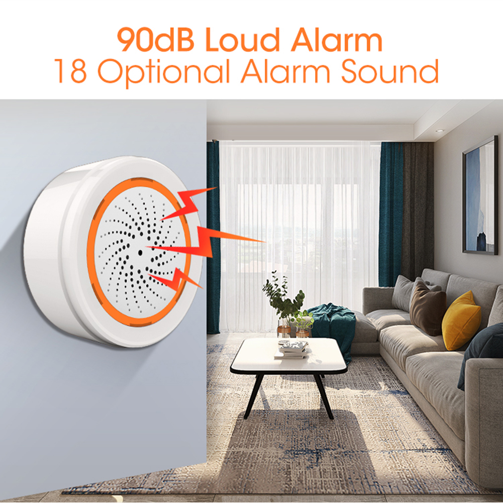 Smart Siren Alarm Tuya Zigbee  - Home Security Siren incelemesi ve fiyatı
