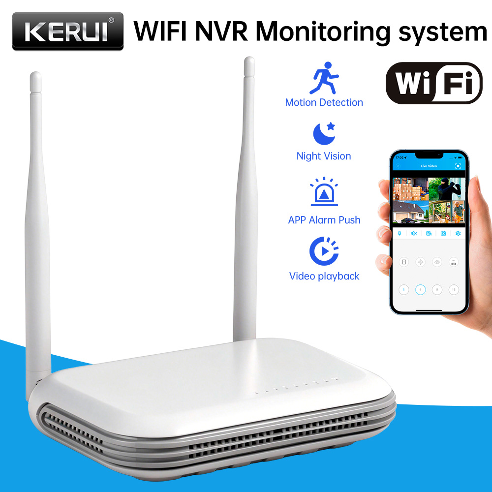 KERUI Mini Network WIFI 8CH NV - Home Security Services incelemesi ve fiyatı