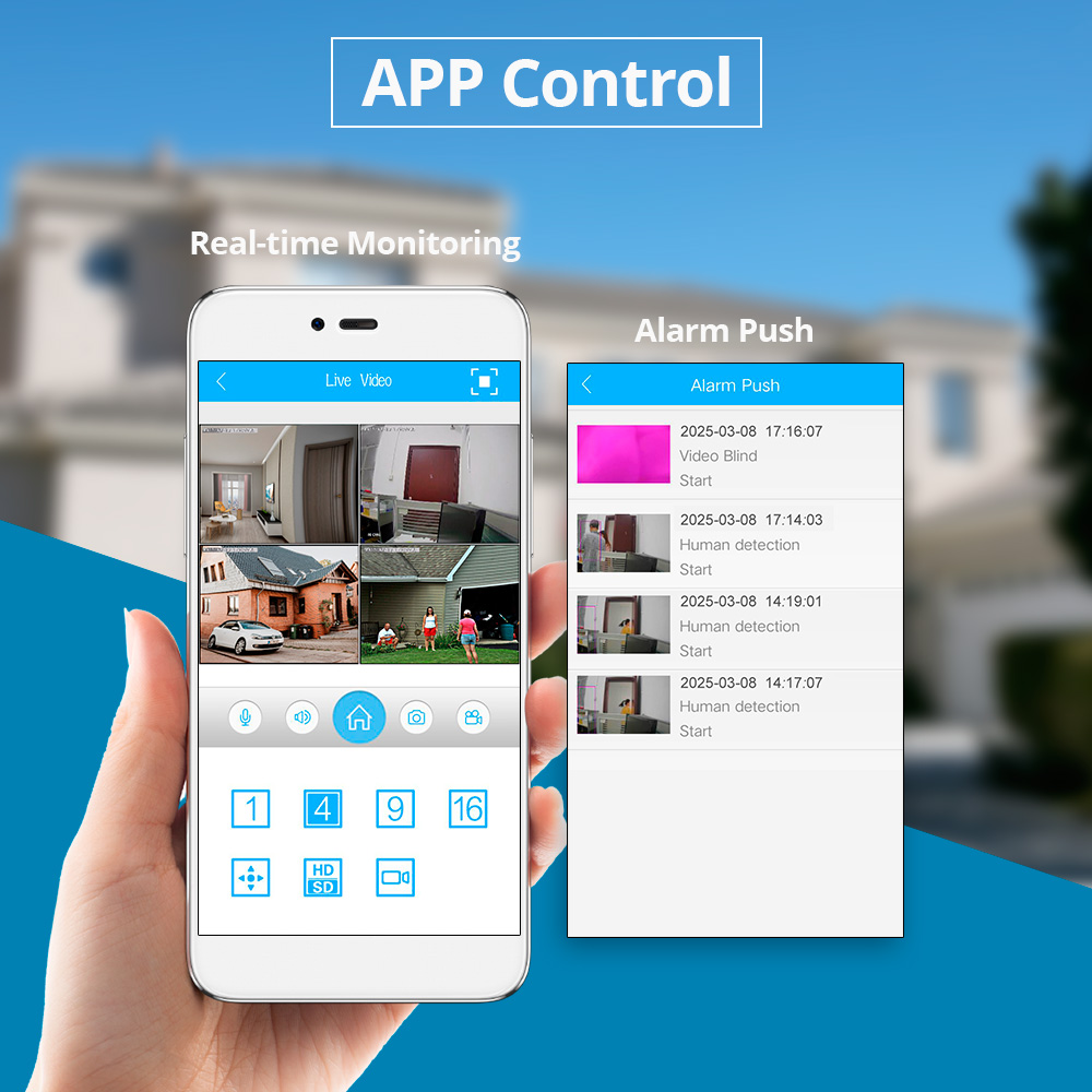 KERUI Mini Network WIFI 8CH NV - Home Security Services incelemesi ve fiyatı