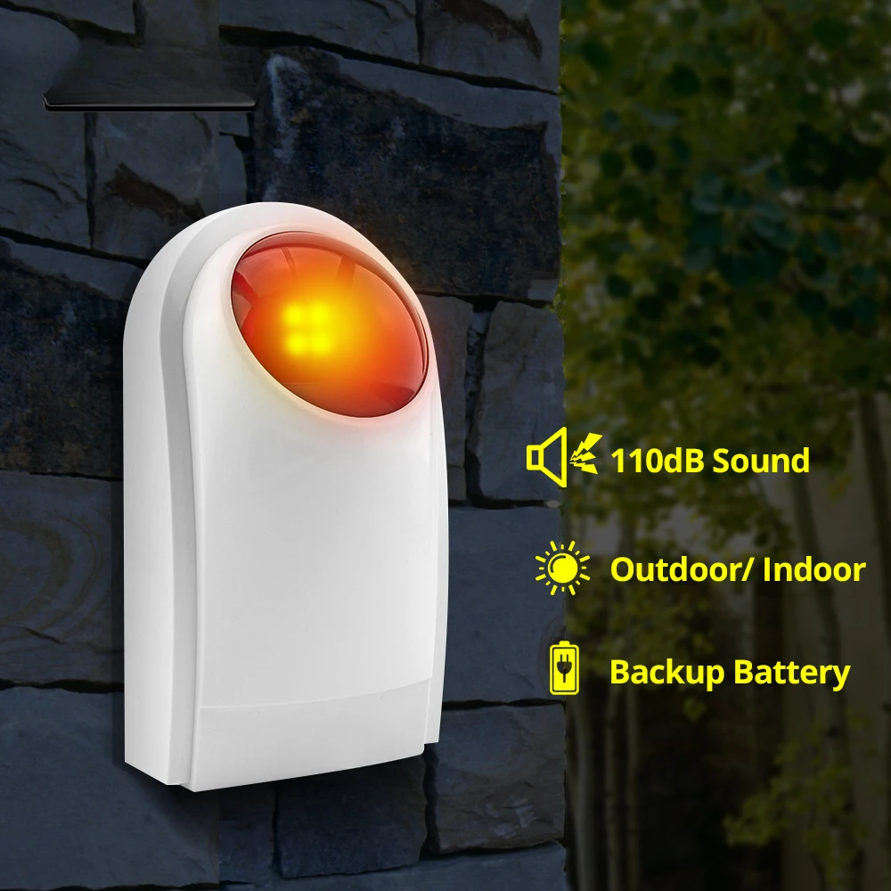 Flash Alarm Wireless Outdoor S - Home Security Siren incelemesi ve fiyatı
