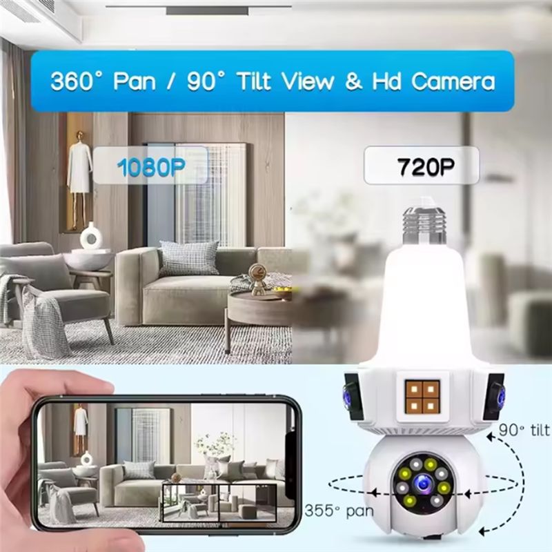 【A08I】Dual Lens Mart Home Wire - Home Security Services incelemesi ve fiyatı