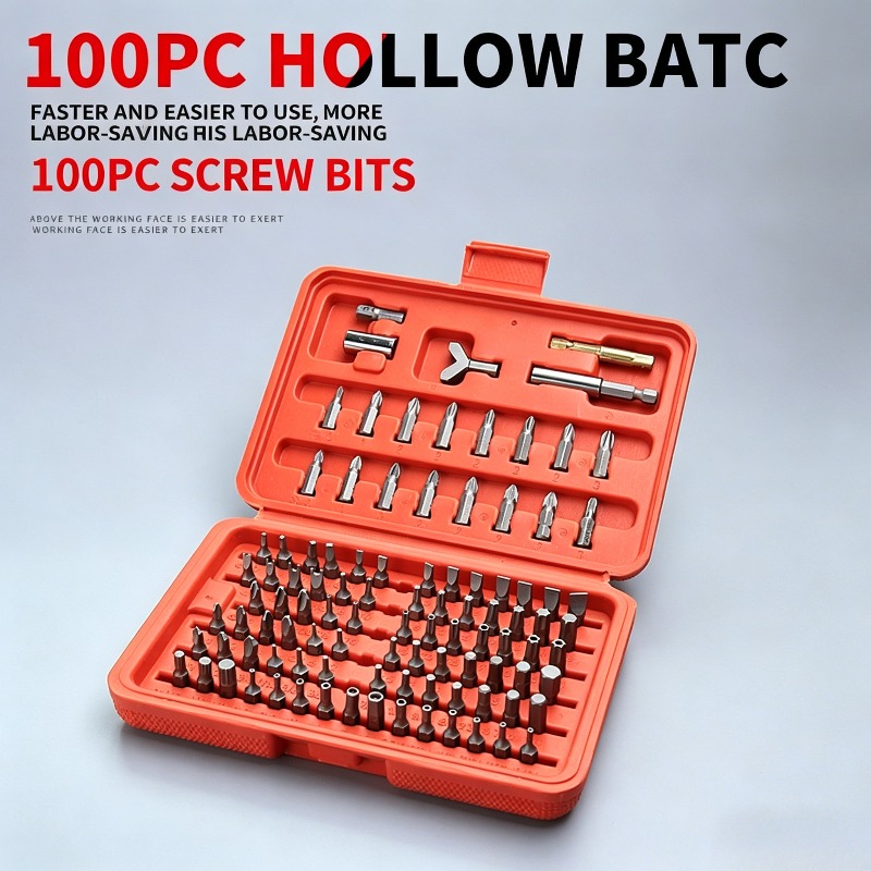 100PCS Screwdriver Bit Set, Ho - Home Security Bars incelemesi ve fiyatı
