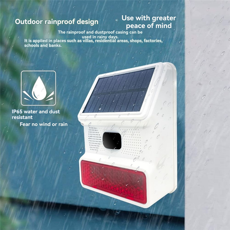N93R Solar Power Wireless Sire - Home Security Siren incelemesi ve fiyatı