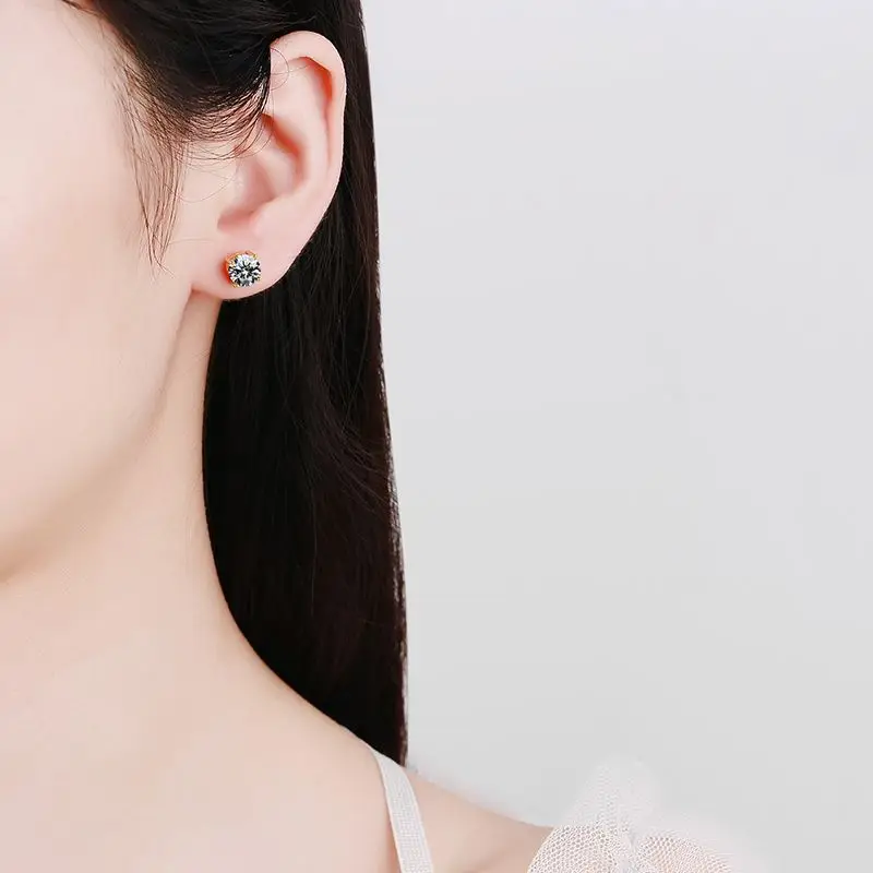 18K gold inlaid diamond women' - Home Security Companies incelemesi ve fiyatı