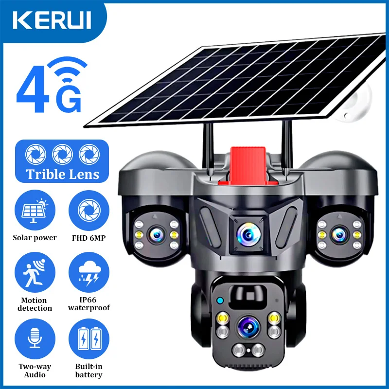 KERUI V380 Pro Outdoor PTZ 6MP - Home Security News incelemesi ve fiyatı