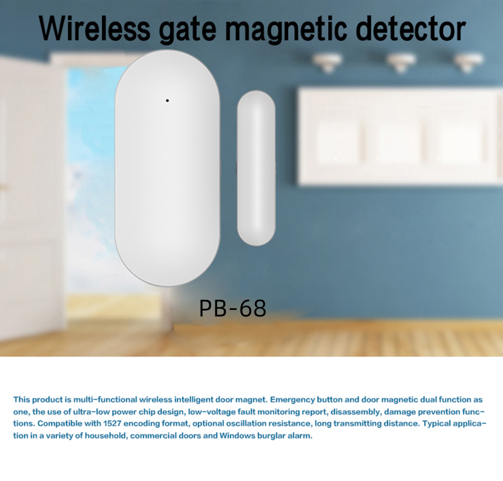 MULO 433MHz Door Sensor Window - Home Security Bars incelemesi ve fiyatı